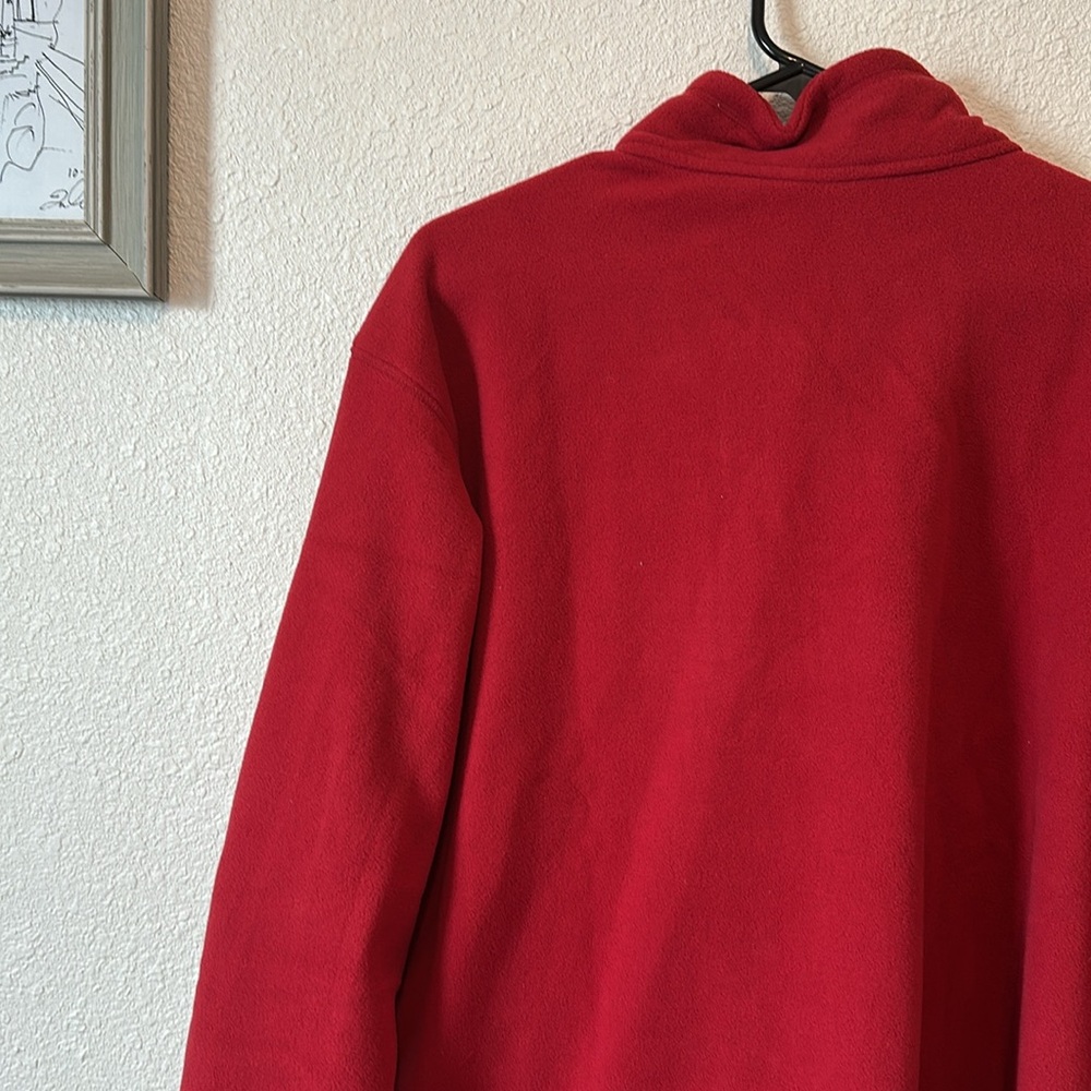 Columbia Fill Zip Fleece Jacket with Zippered Side and Chest Pockets Size XXL - Picture 7 of 12